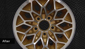 6 Spoke Wheel After Wheel Polishing